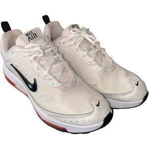 Nike Men's Max Air Size 11.5 US Cream Off-White Orange Gently Worn Condition